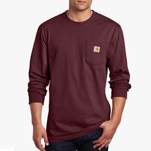 Carhartt Men's Big & Tall Workwear Pocket Long Sleeve T-Shirt in XL 🔥HPx2🔥